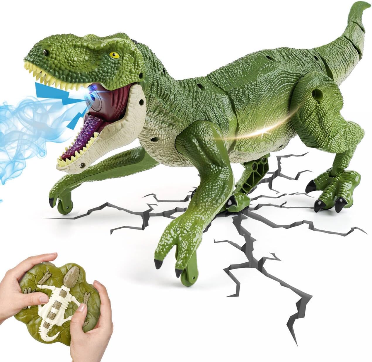 Remote Control Dinosaur Toys for Kids Ages 4-12 - Fun Gift
