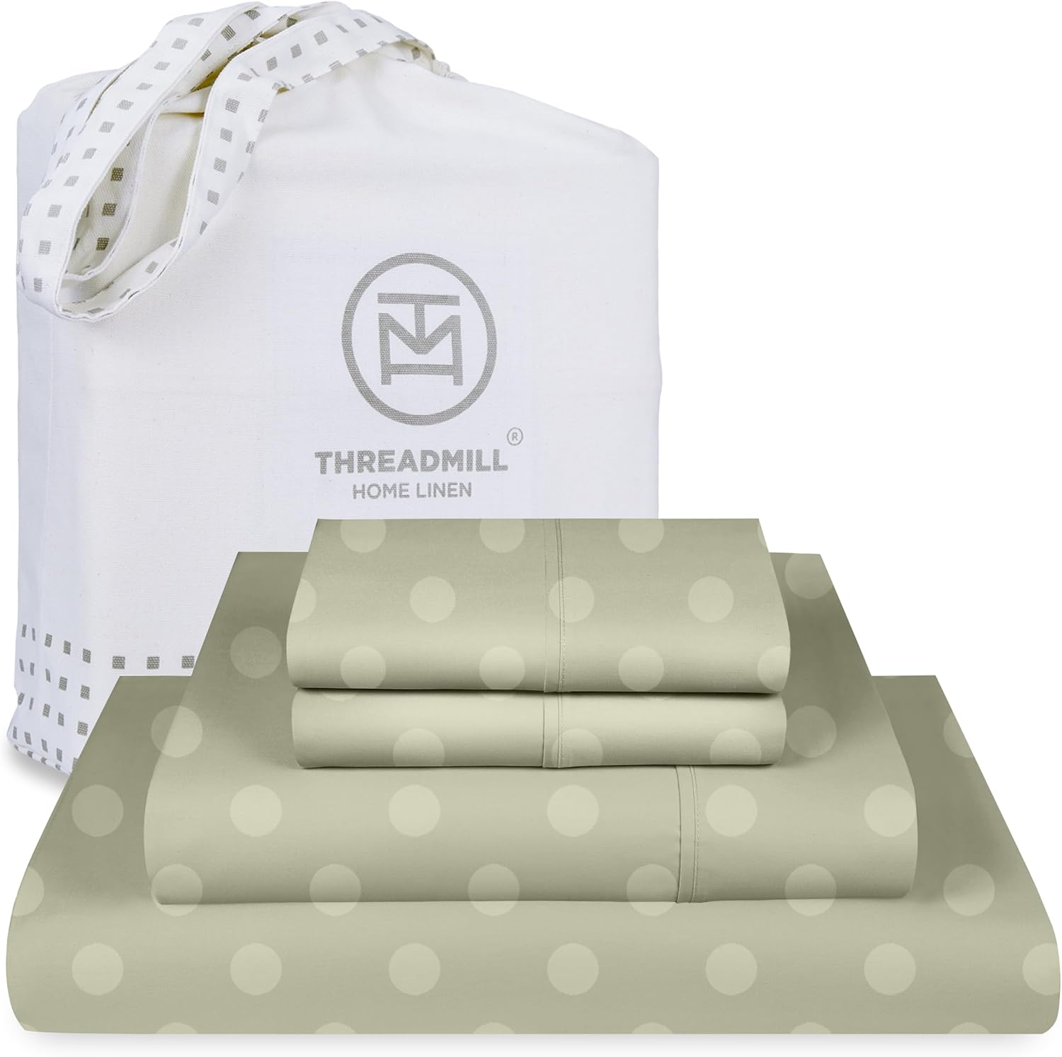 Threadmill Cotton Queen Sheet Set for Ultimate Comfort and Style