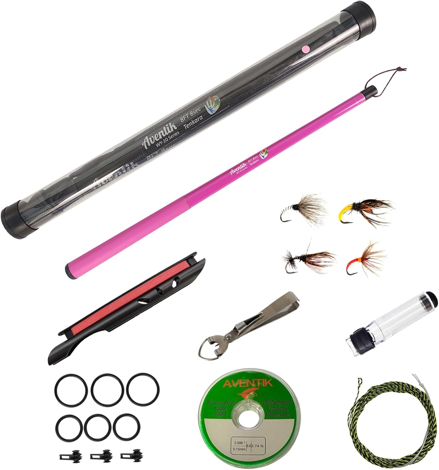 Aventik FreshStart Tenkara Rod Kit for Beginners - 7ft/8ft