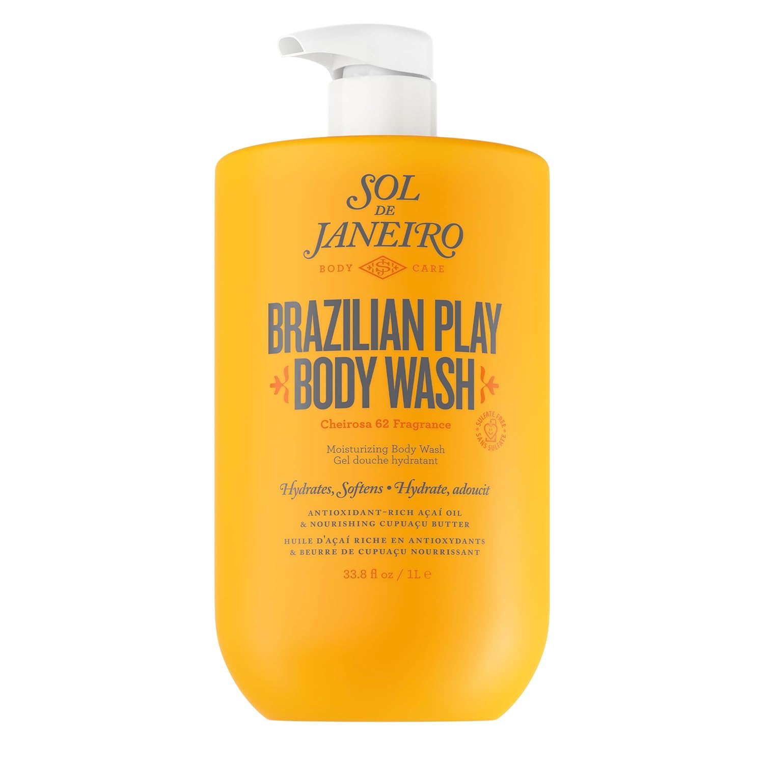 SOL DE JANEIRO Brazilian Play Moisturizing Shower Cream-Gel Body Wash