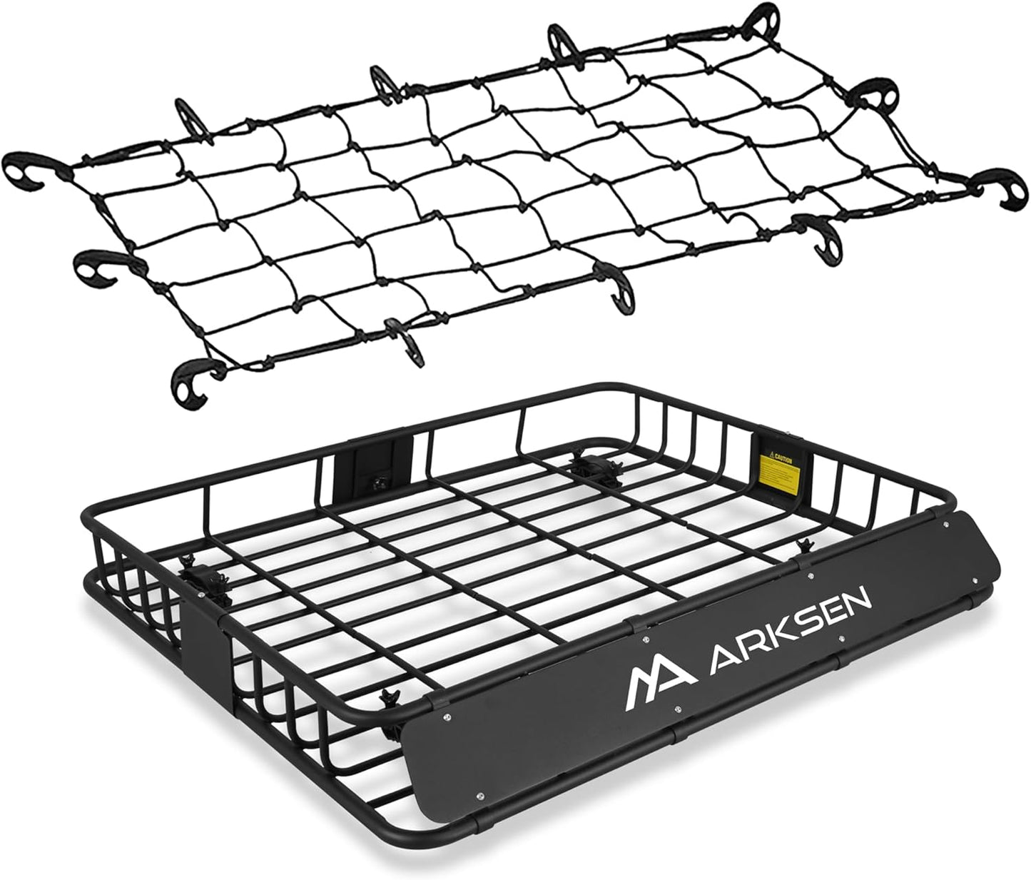 Universal Extra Wide 150LB Heavy Duty Roof Rack Cargo Basket