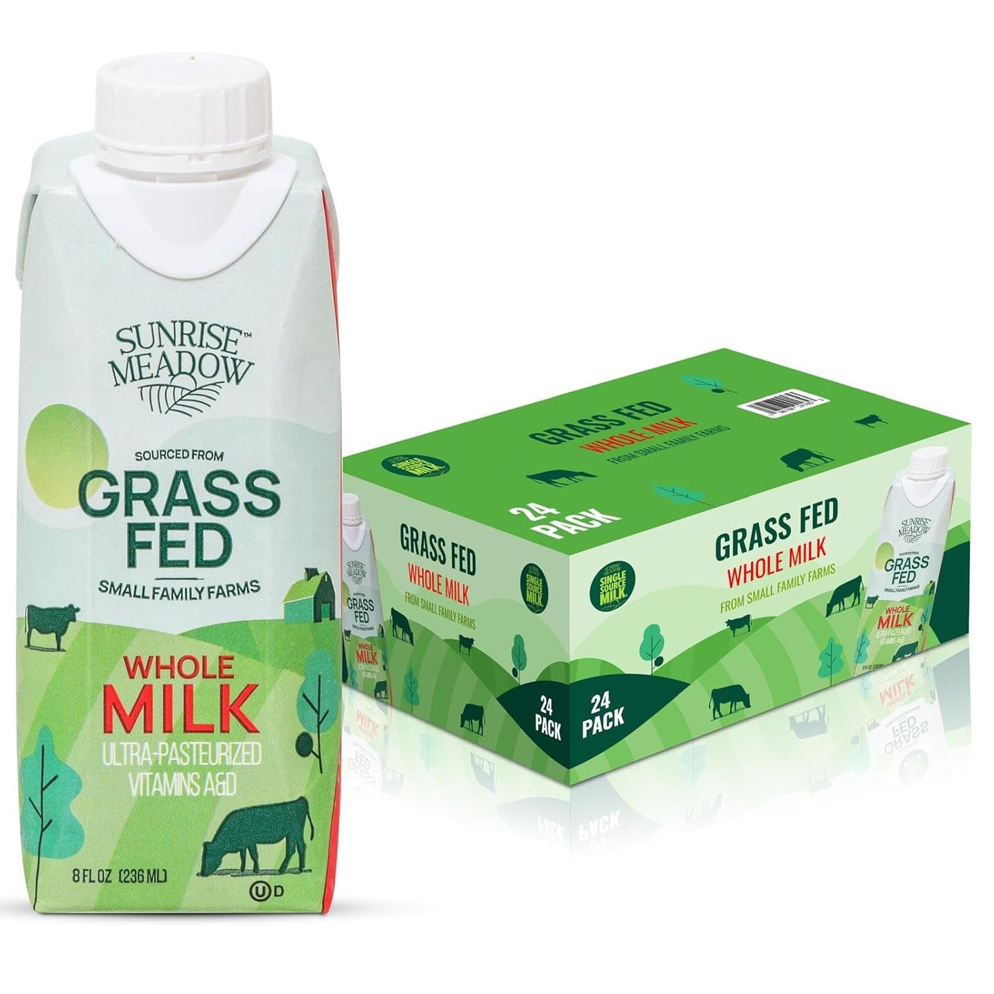 Sunrise Meadow Shelf Stable Whole Milk for On-the-Go Needs