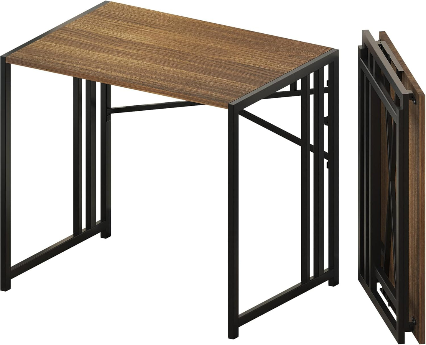 Folding Computer Desk for Home Office and Gaming Needs