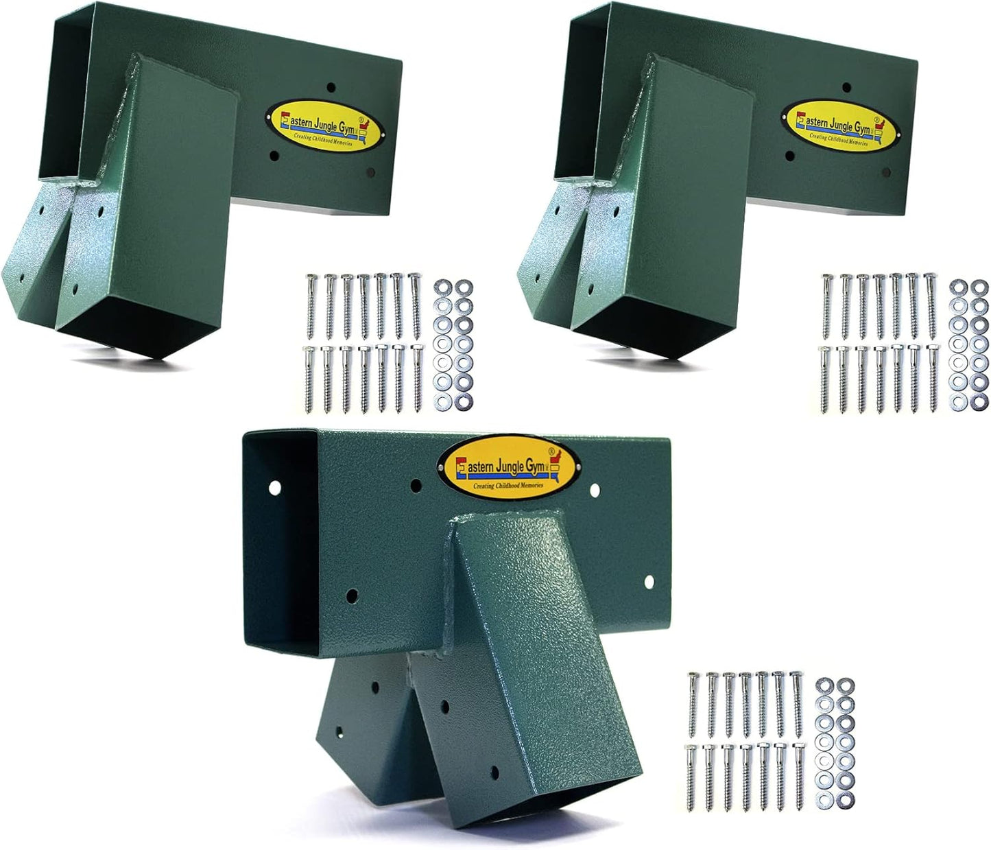 Eastern Jungle Gym Swing Set Bracket Kit for DIY A-Frame Builds