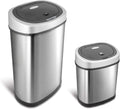 NINESTARS Touchless Infrared Trash Can Combo Set - Practical Kitchen