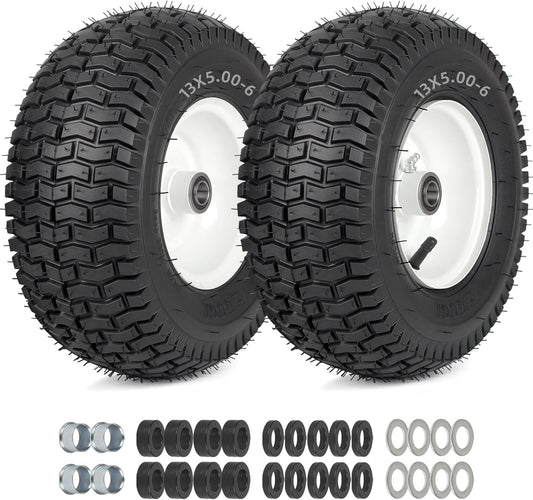 13x5.00-6 Rubber Lawn Mower Tire and Wheel for Reliable Performance