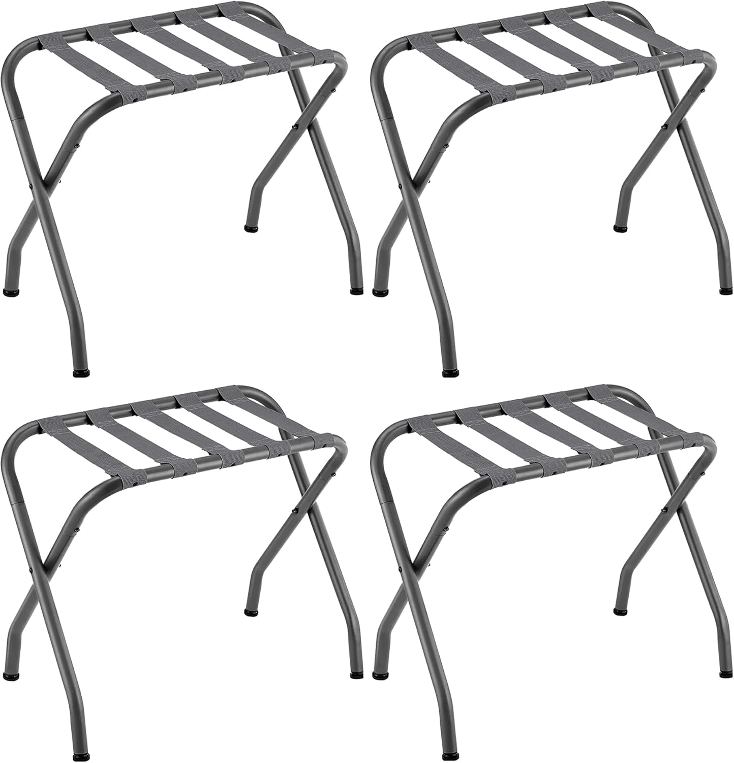 SONGMICS Luggage Rack Set of 4 for Guest Room Convenience