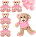 Lenwen 10 Pcs Baby Shower Bear Stuffed Decorations - Bulk 14 in Set