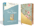 NIV True Images Bible for Teen Girls in Teal and Gold Cover