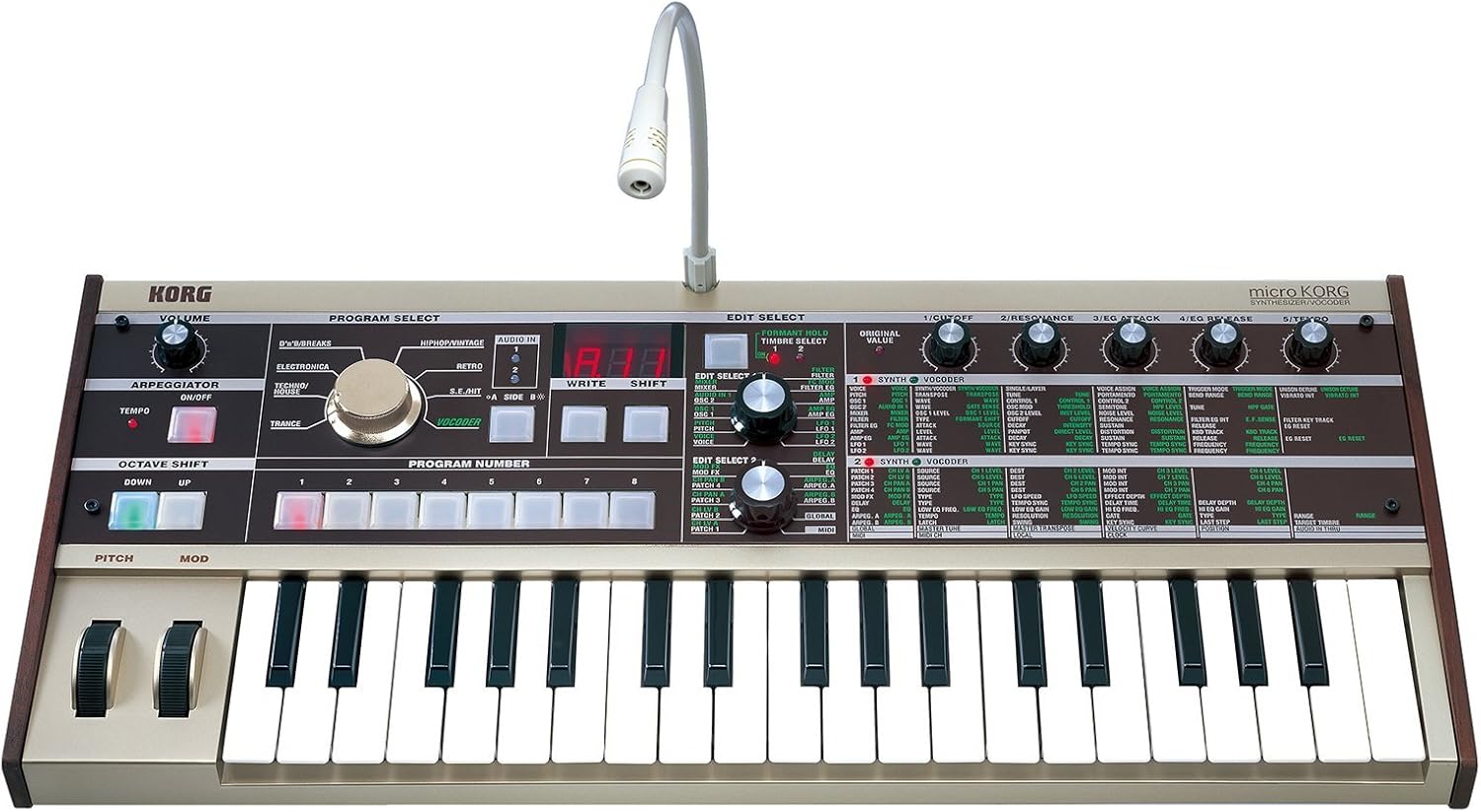 Korg microKORG Compact Analog Modeling Synthesizer Review