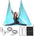 Aerial Yoga Hammock 5.5 Yards - Long Silk Swing for Strength