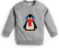 Embroidered Crewneck Sweatshirt for Kids - Soft Organic Cotton andy