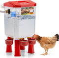 Automatic Chicken Waterer Filtered Float-Controlled Large Water Feeder