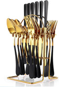 24 Pieces Flatware Set Stainless Steel Flatware Set for 6 - Stylish