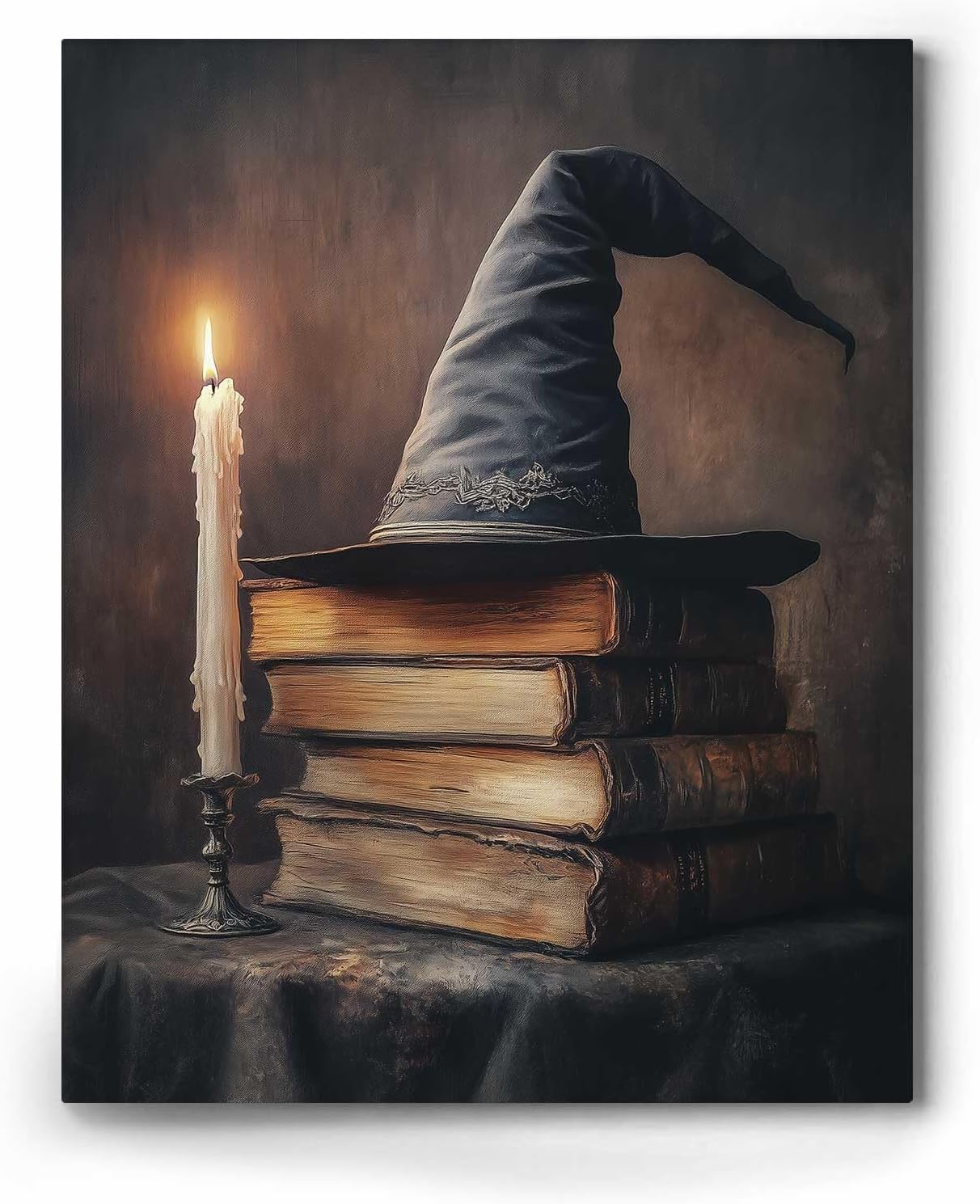 Halloween Canvas Wall Decor for Spooky Autumn Vibes