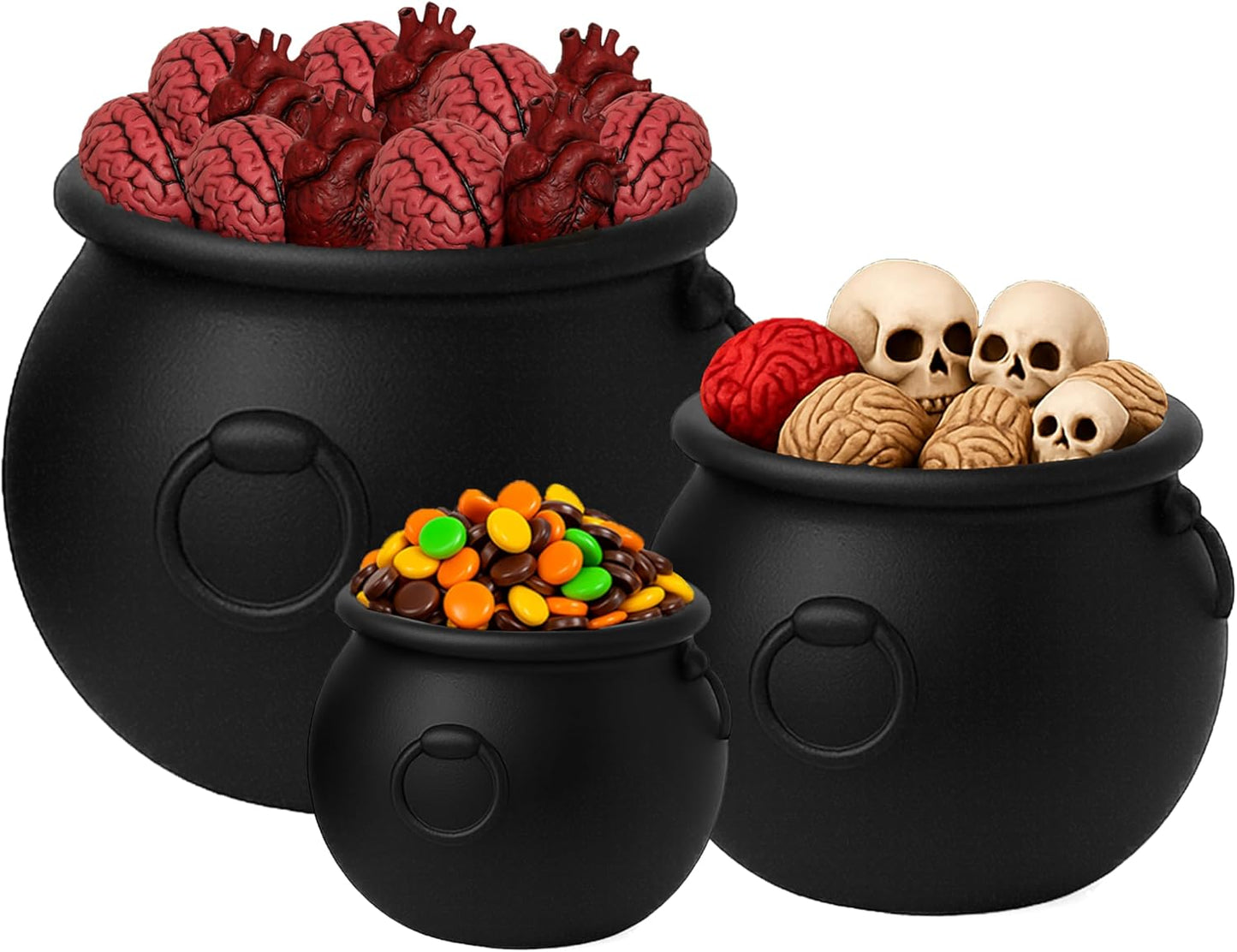 PMU Halloween Cauldron Set - Perfect for Spooky Decor and Fun