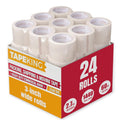 Tape King Clear Packing Tape 3 in Wide (24 Rolls) - Heavy Duty