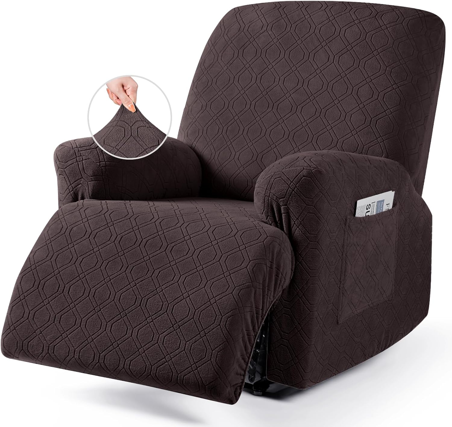 VANSOFY Oversized Recliner Chair Cover for Stylish Protection