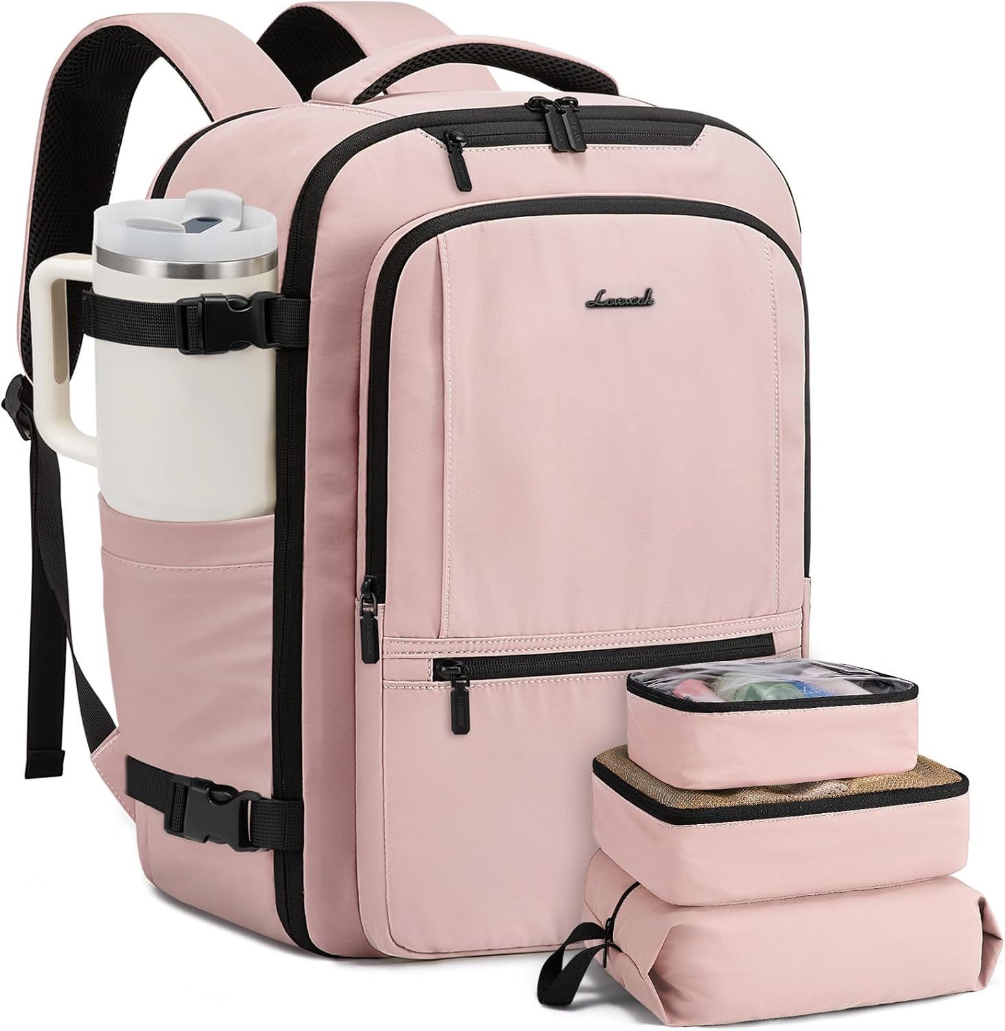 LOVEVOOK Travel Backpack for Women & Men - 40L Carry On Bag