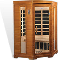 Dynamic Hemming 2 Person Infrared Corner Sauna - Home Relaxation