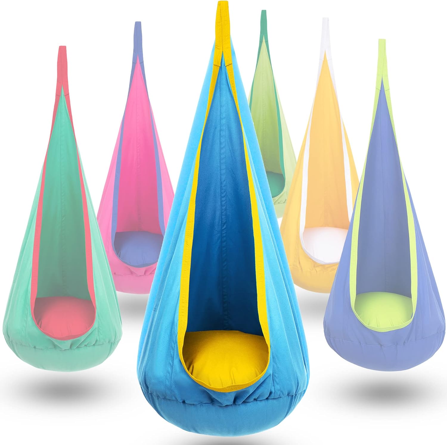 Y-STOP Kids Pod Swing Chair: Sensory Comfort for Max Fun!