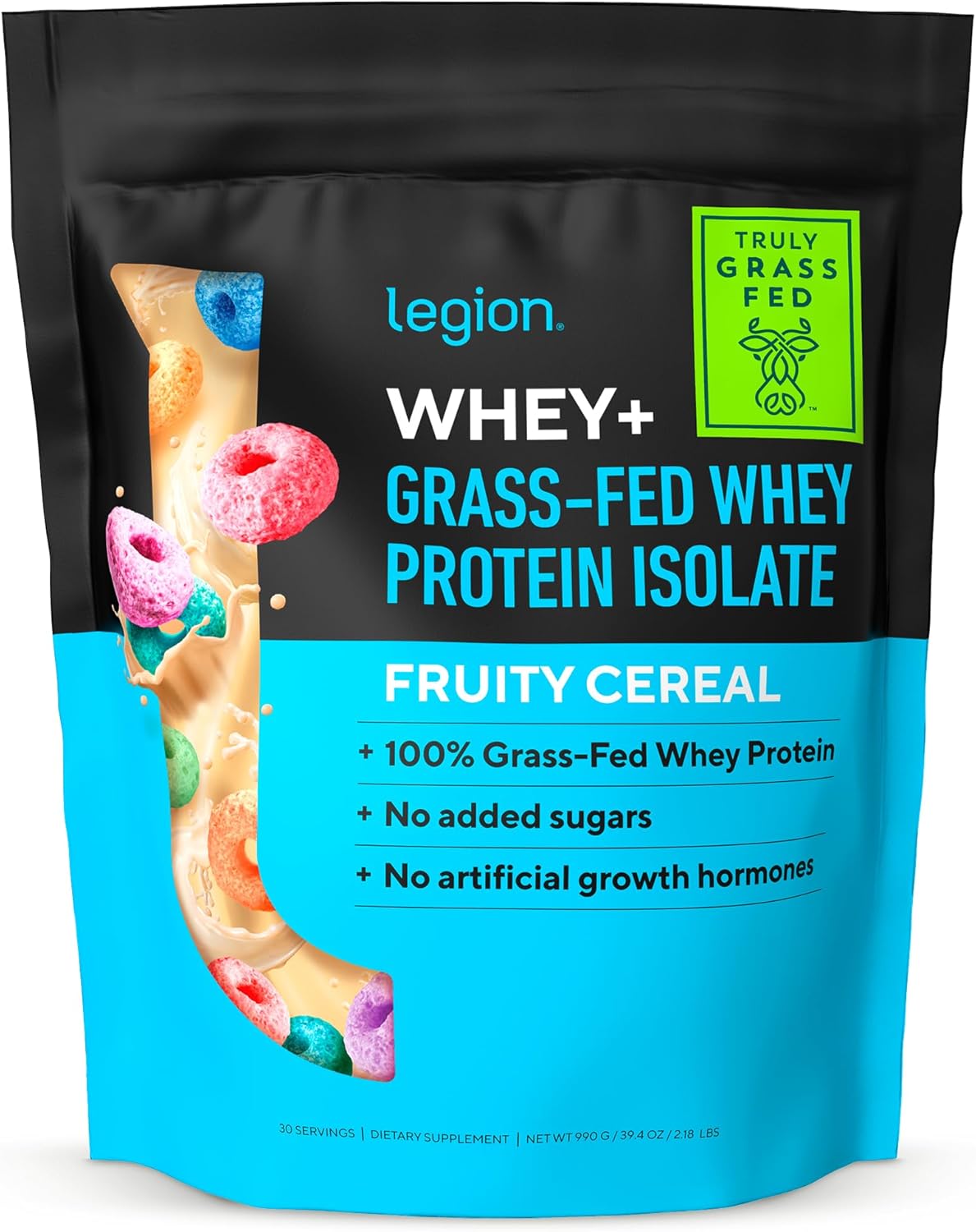 LEGION Whey+ Protein Isolate Powder for Clean Nutrition