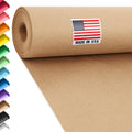 24in x 1200in Brown Construction Paper Roll - Heavy Duty Craft Paper