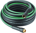 Hybrid Garden Hose 5/8 in x 50 ft - Heavy Duty, Lightweight