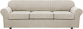 XL 4 Piece Stretch Sofa Covers for 3 Cushion Couch - Island Fossi