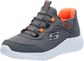 Skechers Boys Bounder - Brisk-Burst Slip-On Tennis Shoe