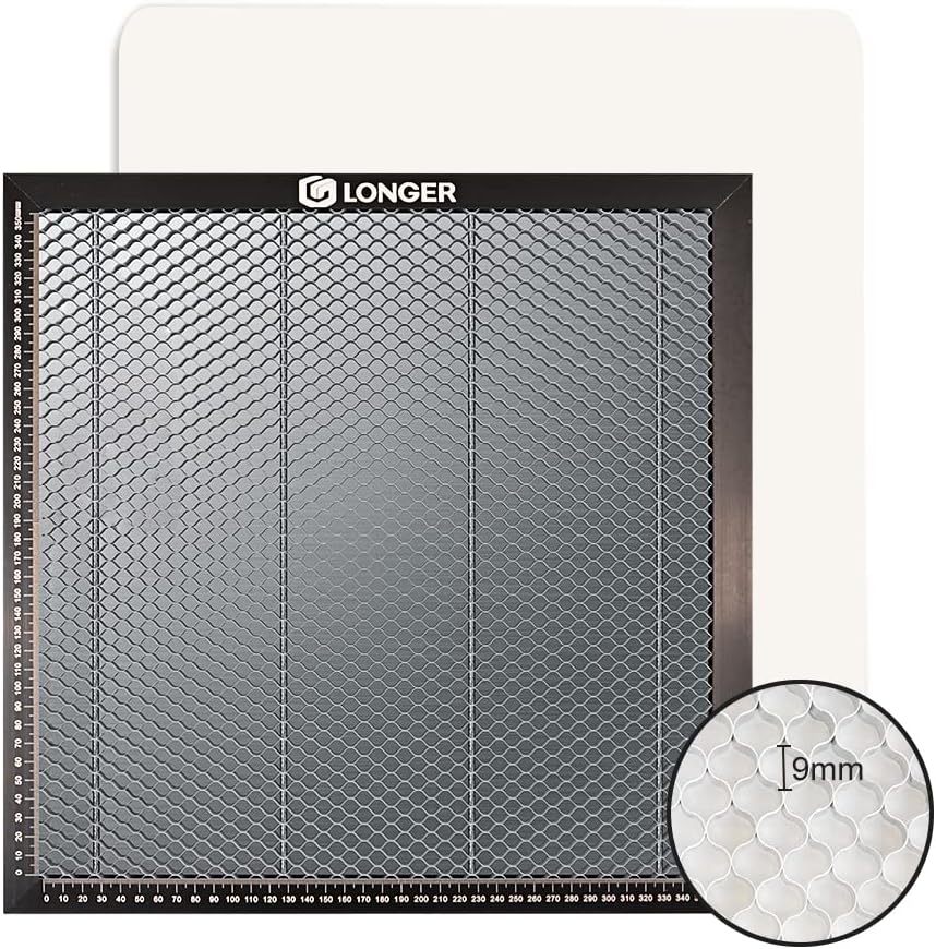 Longer Honeycomb Laser Bed for Efficient Heat Dissipation