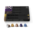 Nespresso Capsules Original Line Variety Pack 50 Count - Mild to Dark
