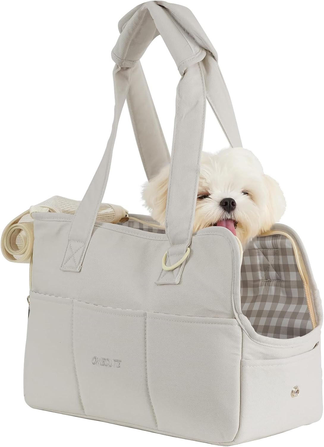 Dog Purse Carrier for Small Dogs with Large Pockets and Comfort