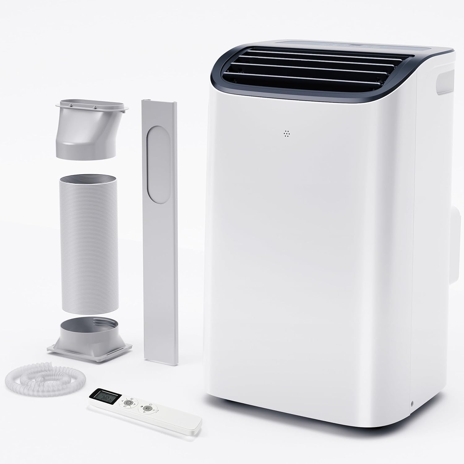 EUHOMY 14,000 BTU Portable AC: Quiet Cooling & Dehumidification