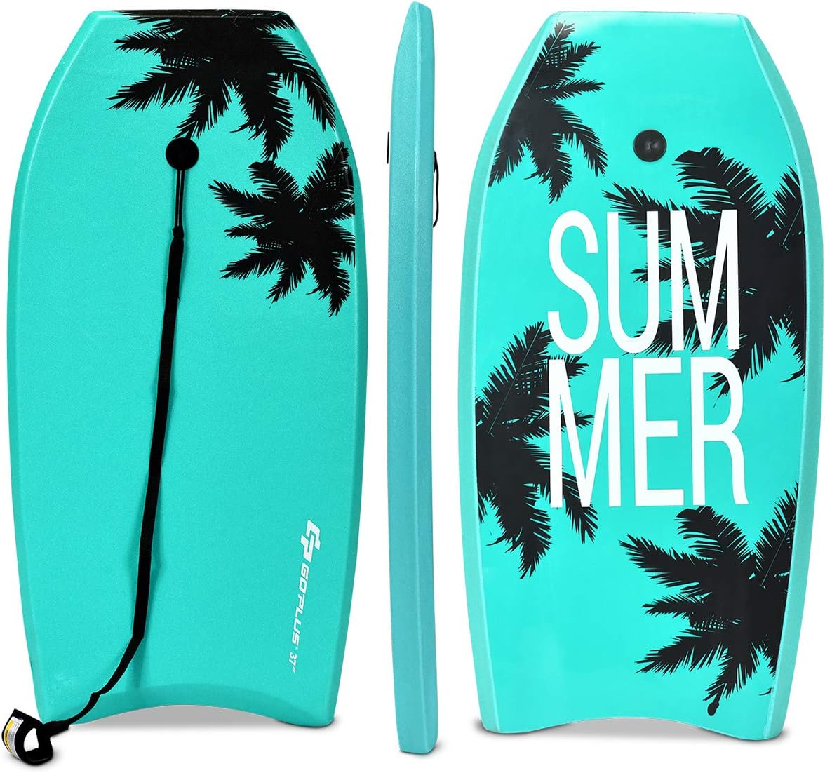 Goplus Boogie Boards for Beach - Lightweight Body Board Fun