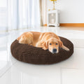 Muddy Mat Cloud K-9 Donut Bed for Dogs & Cats - Soft Chenille Comfort