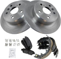 Rear Brake Pad and Rotor Kit Compatible with 1998-1999 Toyota Avalon