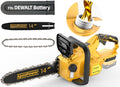 14 Inch Brushless Electric Chainsaw Cordless for Dewalt 20V Battery