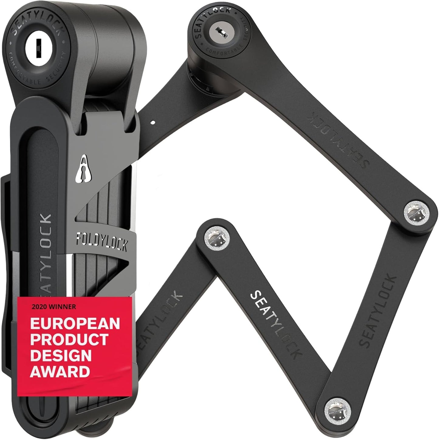 Seatylock FoldyLock Compact Folding Bike Lock - Lightweight Security