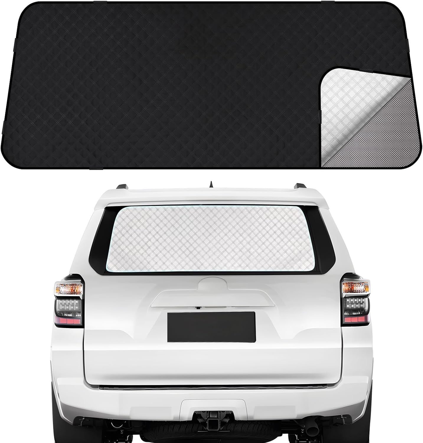 ZATOOTO Rear Windshield Sunshade for Toyota 4Runner 2017-2024