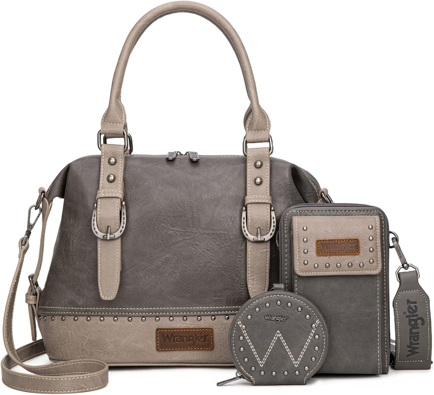 Stylish Wrangler 3Pcs Doctor Bag Set for Women - Versatile Use
