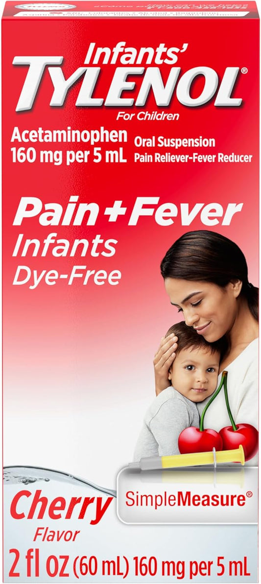 Tylenol Infants Pain & Fever Relief, Cherry Flavor