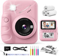 Instant Print 48MP Kids Camera with 32GB Card - Gift for Kids
