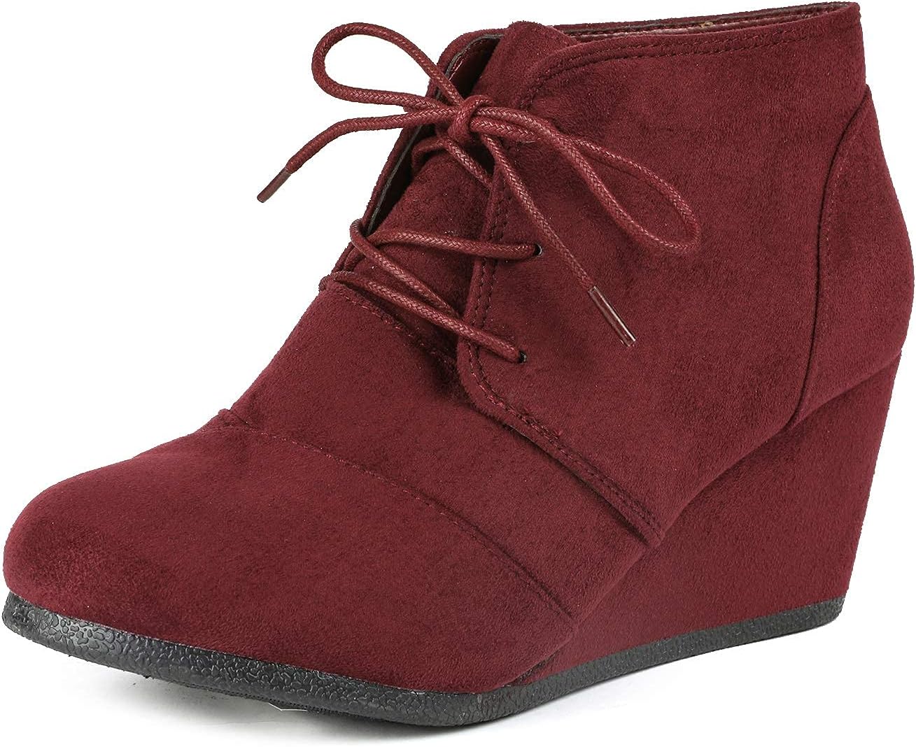 DREAM PAIRS Women's Wedge Boots for Comfort and Style