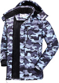 Men's Mountain Snow Waterproof Ski Jacket - Warm, Windproof, Durable