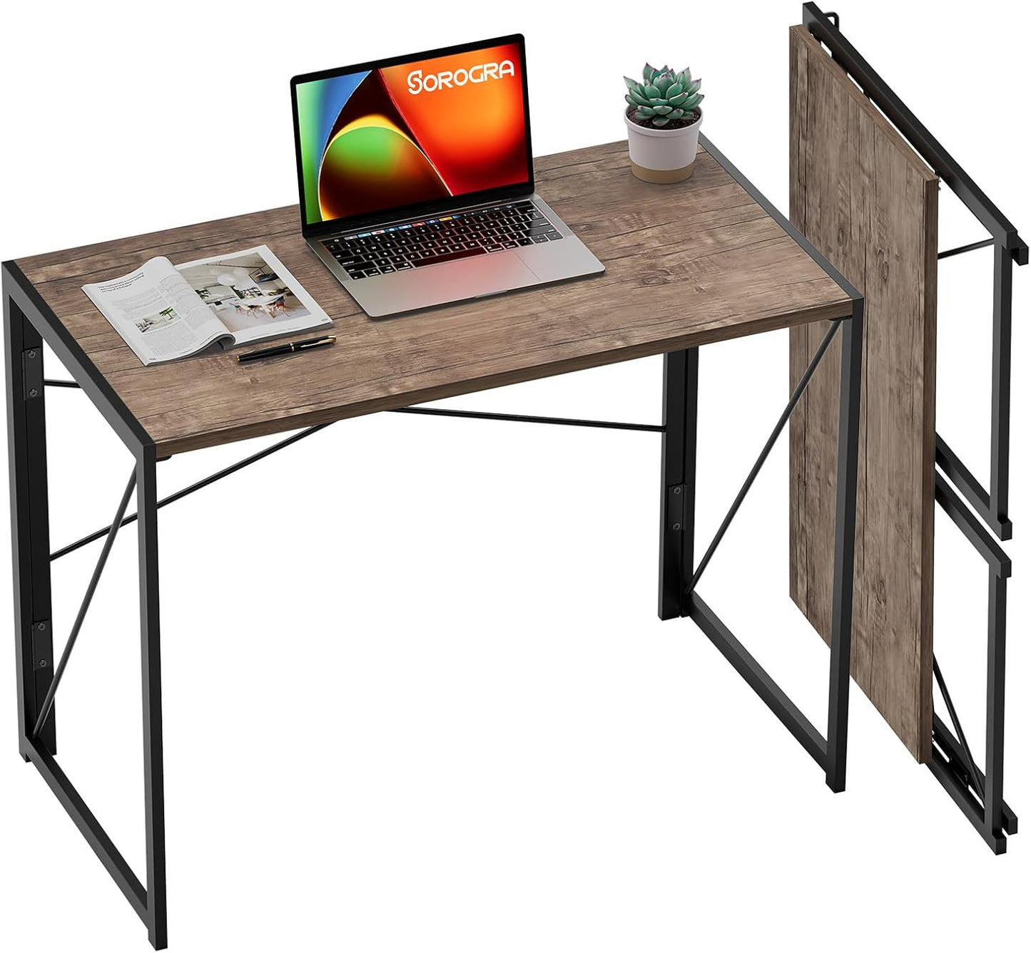 Coavas Small Folding Desk: Space-Saving Writing Solution