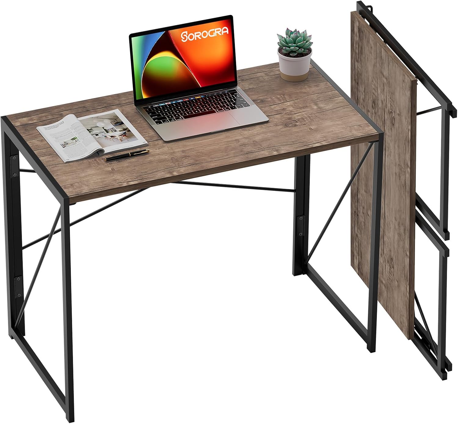Coavas Small Folding Desk: Space-Saving Writing Solution