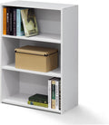 Furinno WRIGHT 3-Tier Book Shelf - Compact Modern Bookcase