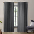 Extra Wide 72 Inch Blackout Curtains for Living Room & Bedroom
