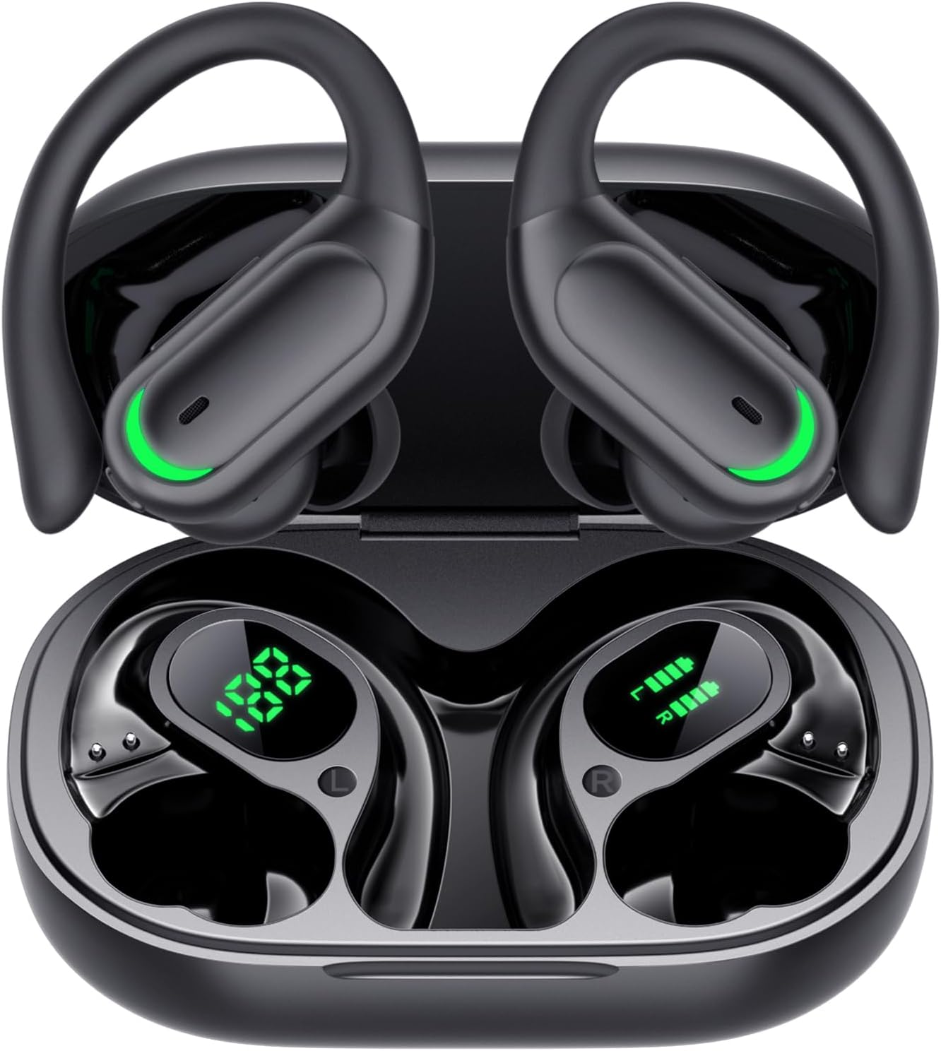 96hrs Playtime Wireless Earbuds - Hi-Fi Sound & IP7 Waterproof